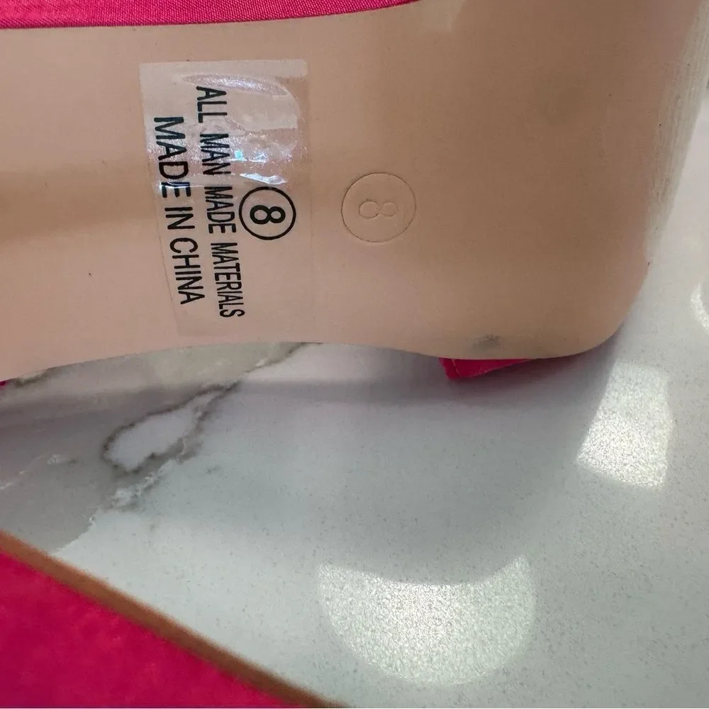 Pink Bow Heels - Picture 5 of 7